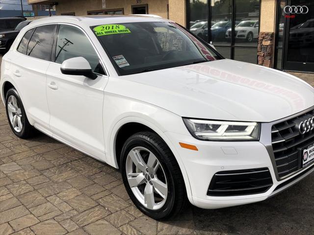 used 2018 Audi Q5 car, priced at $18,990