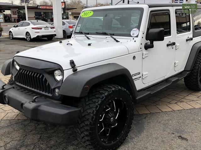 used 2017 Jeep Wrangler Unlimited car, priced at $19,990