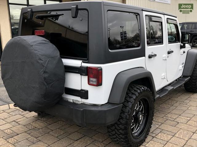 used 2017 Jeep Wrangler Unlimited car, priced at $19,990