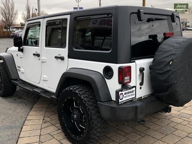 used 2017 Jeep Wrangler Unlimited car, priced at $19,990