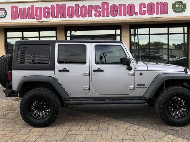 used 2016 Jeep Wrangler Unlimited car, priced at $20,990