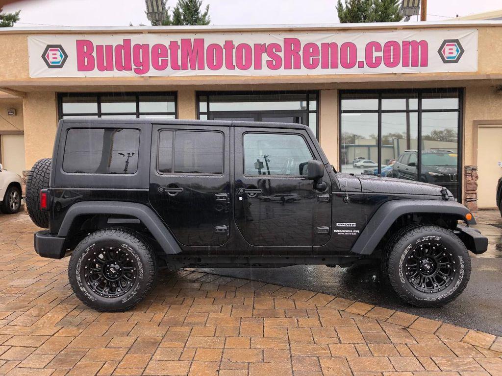 used 2015 Jeep Wrangler Unlimited car, priced at $16,954
