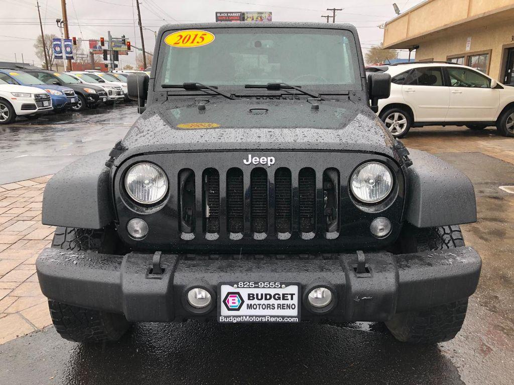 used 2015 Jeep Wrangler Unlimited car, priced at $16,954