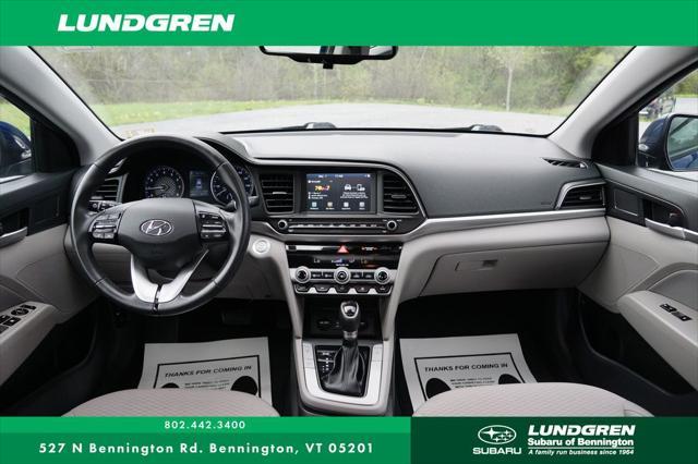 used 2019 Hyundai Elantra car, priced at $15,921