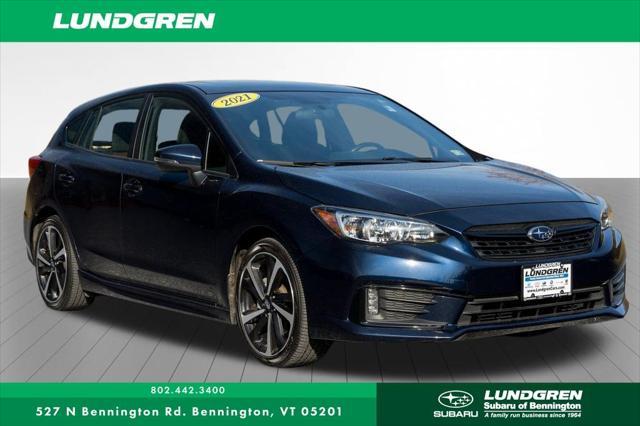 used 2021 Subaru Impreza car, priced at $18,821