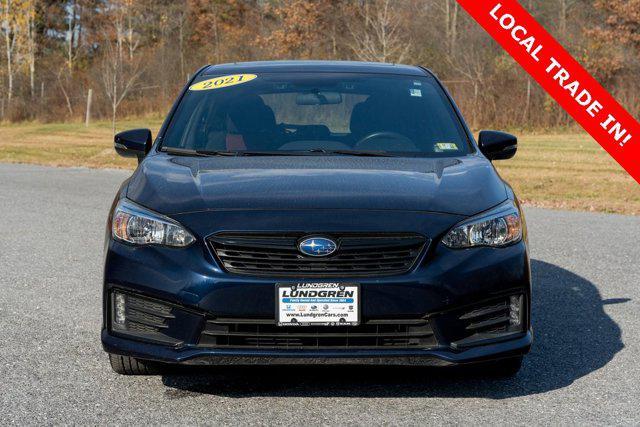 used 2021 Subaru Impreza car, priced at $19,991