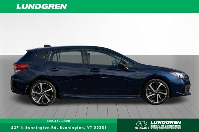 used 2021 Subaru Impreza car, priced at $18,731