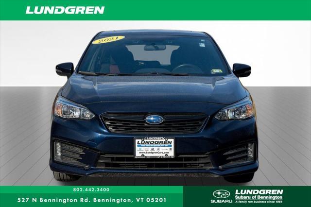 used 2021 Subaru Impreza car, priced at $18,731