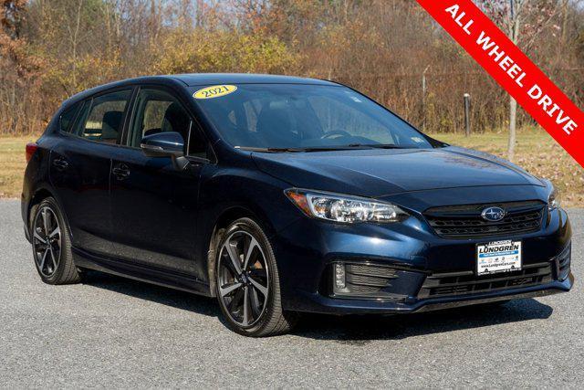 used 2021 Subaru Impreza car, priced at $19,991