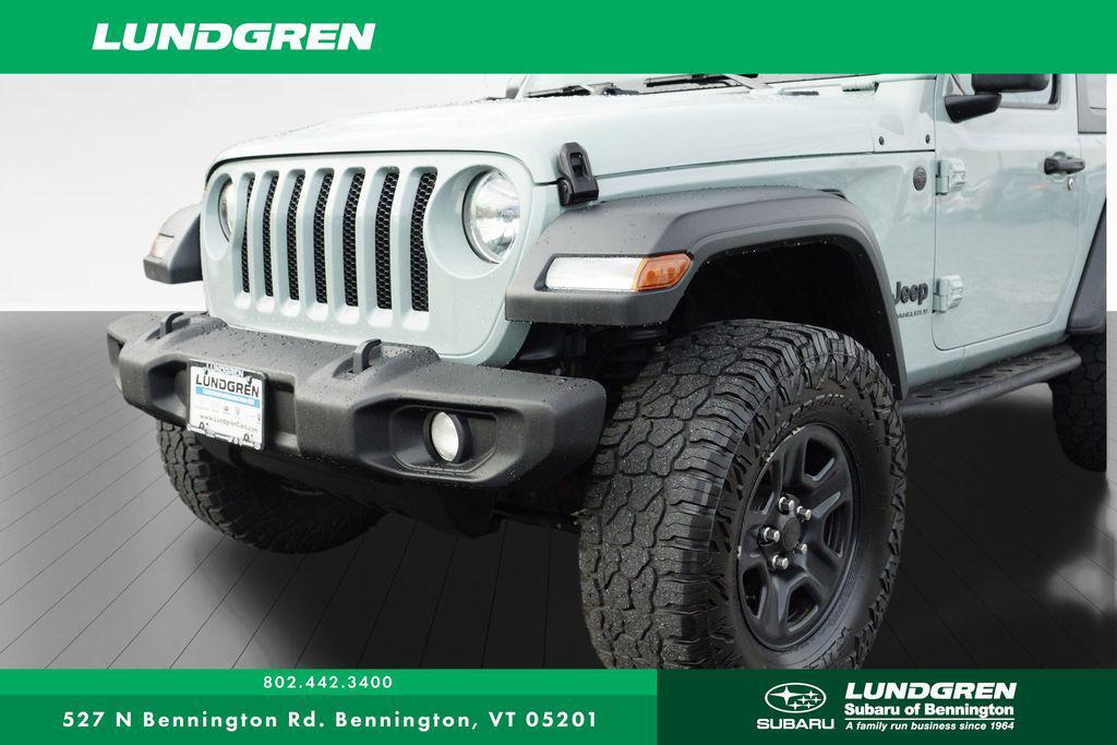 used 2023 Jeep Wrangler car, priced at $27,991