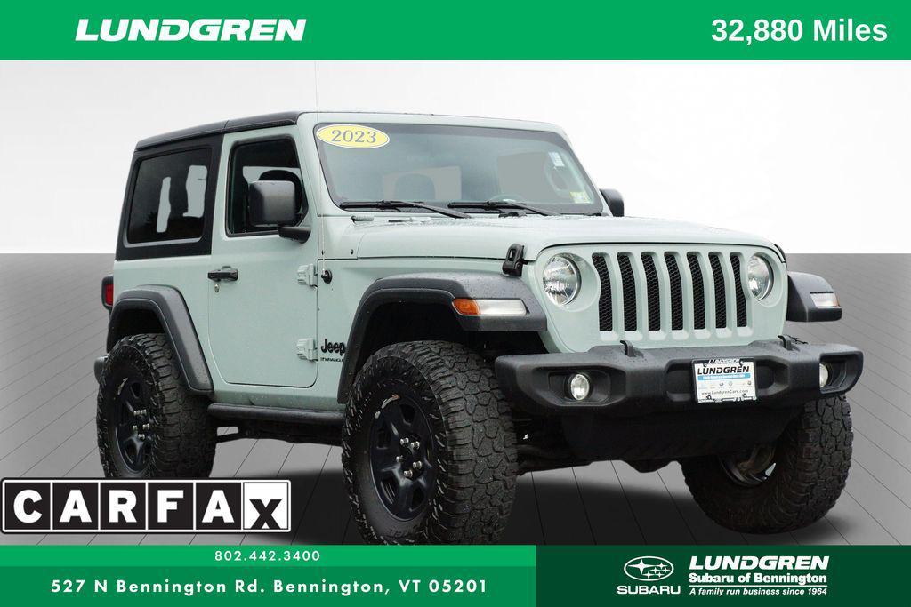 used 2023 Jeep Wrangler car, priced at $27,991