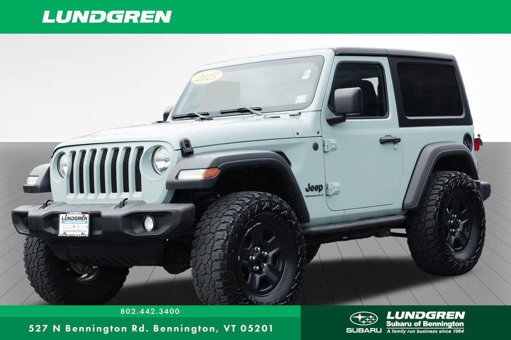 used 2023 Jeep Wrangler car, priced at $27,991