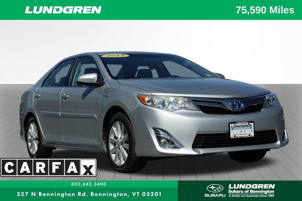 used 2013 Toyota Camry Hybrid car, priced at $13,221
