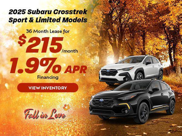 new 2025 Subaru Crosstrek car, priced at $32,933