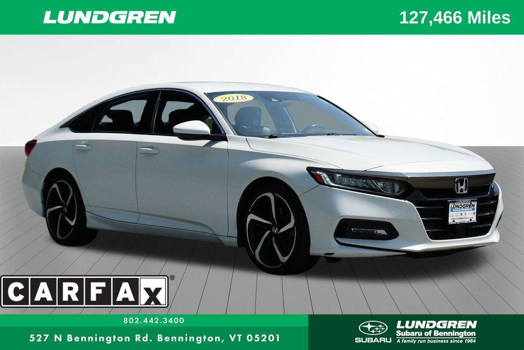 used 2018 Honda Accord car, priced at $16,661