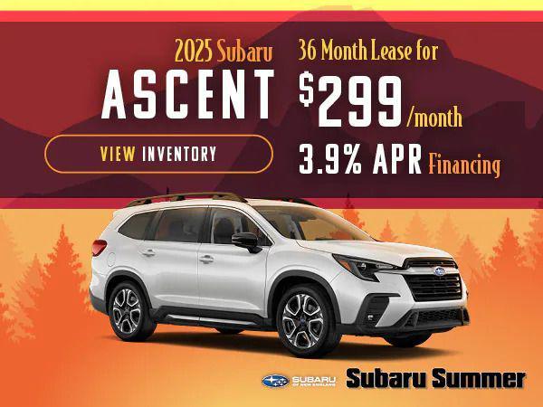 new 2025 Subaru Ascent car, priced at $39,929