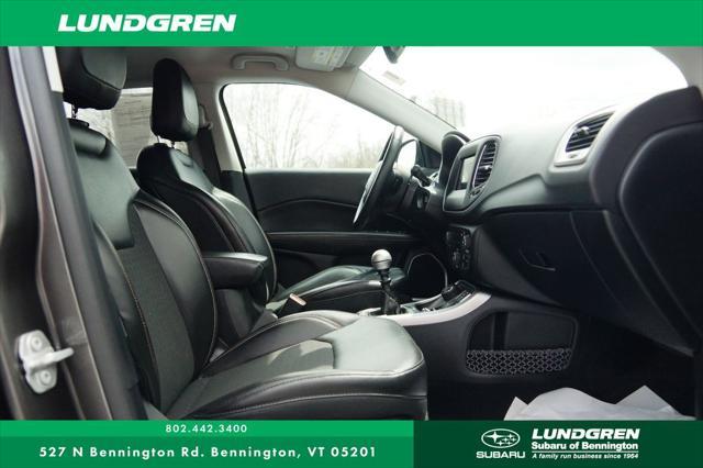 used 2018 Jeep Compass car, priced at $18,221