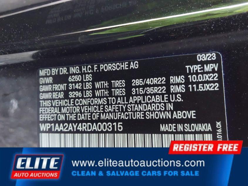 used 2024 Porsche Cayenne car