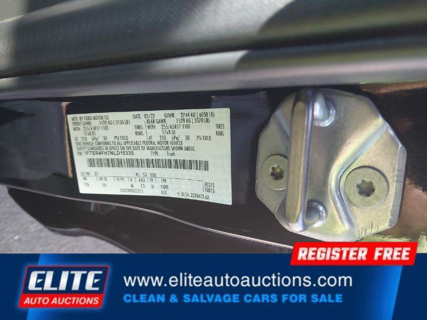 used 2022 Ford Ranger car