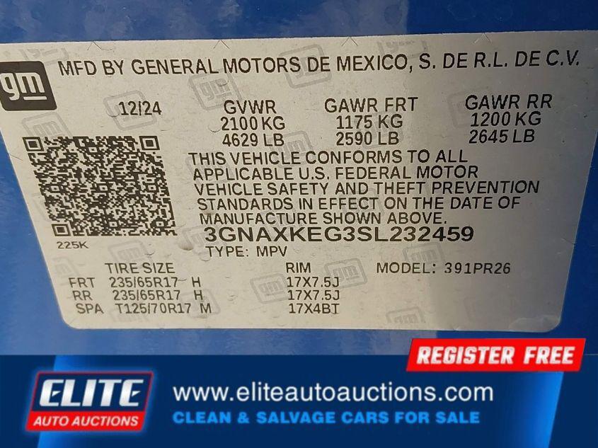 used 2025 Chevrolet Equinox car, priced at $11,900