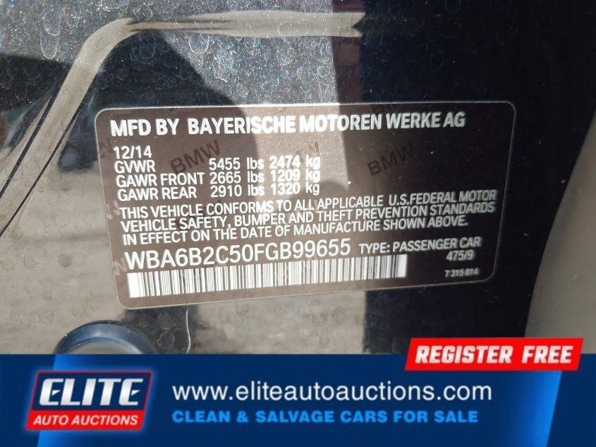 used 2015 BMW 650 car, priced at $10,000