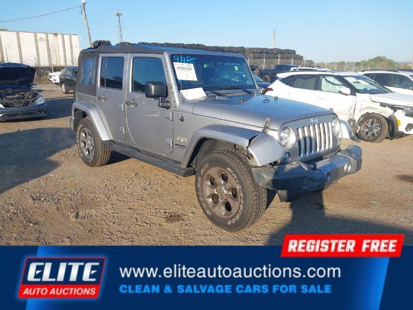 used 2017 Jeep Wrangler Unlimited car, priced at $8,500