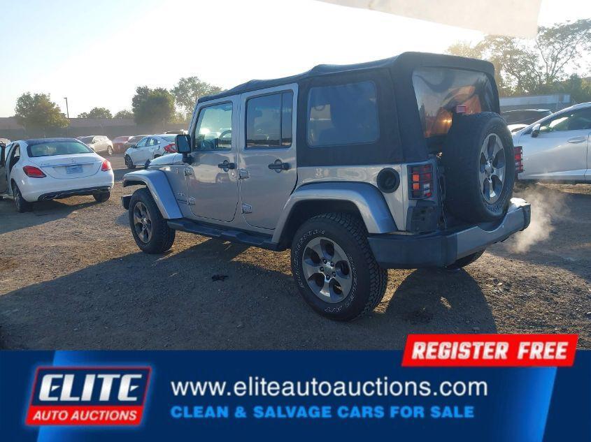 used 2017 Jeep Wrangler Unlimited car, priced at $8,500