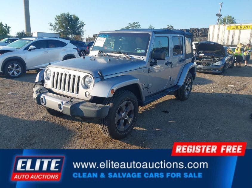 used 2017 Jeep Wrangler Unlimited car, priced at $8,500