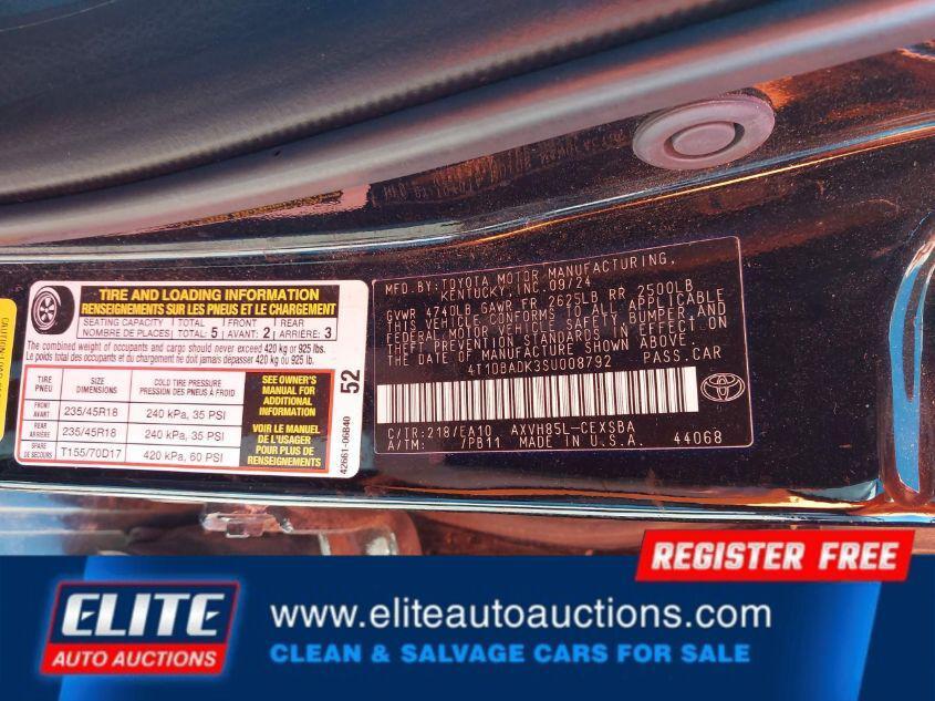 used 2025 Toyota Camry car