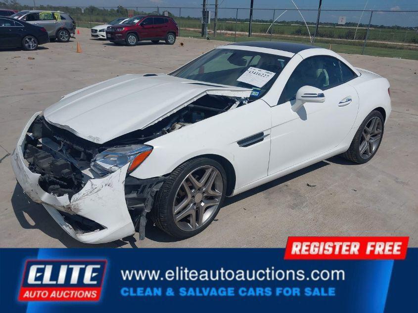 used 2015 Mercedes-Benz SLK-Class car, priced at $6,450