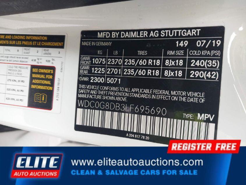 used 2020 Mercedes-Benz GLC 300 car, priced at $13,500