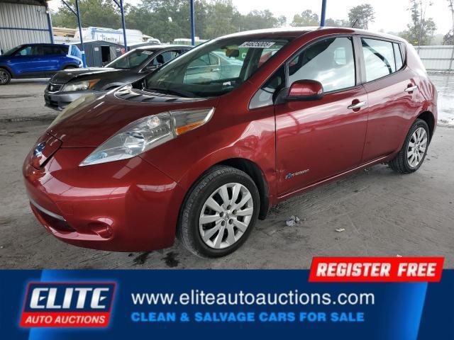 used 2015 Nissan Leaf car, priced at $2,175