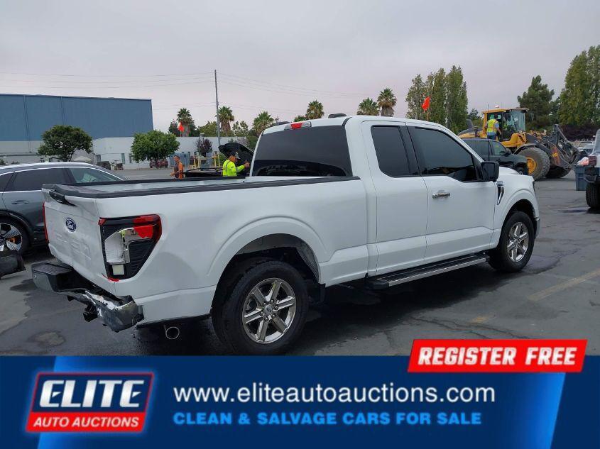 used 2024 Ford F-150 car, priced at $18,600