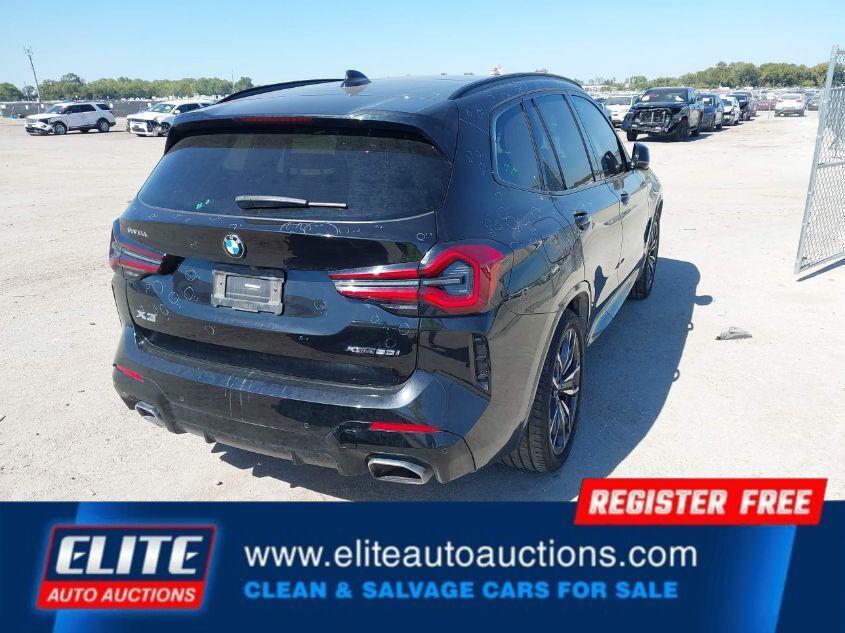 used 2022 BMW X3 car