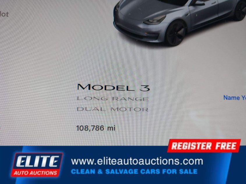 used 2022 Tesla Model 3 car, priced at $9,750