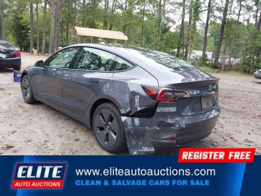 used 2022 Tesla Model 3 car, priced at $9,750