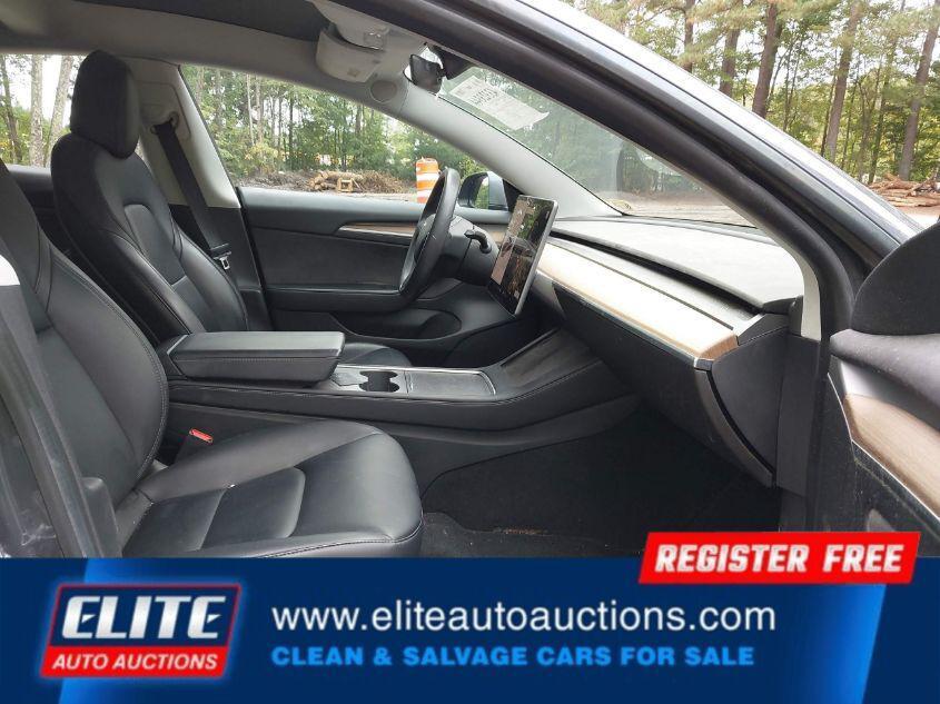 used 2022 Tesla Model 3 car, priced at $9,750