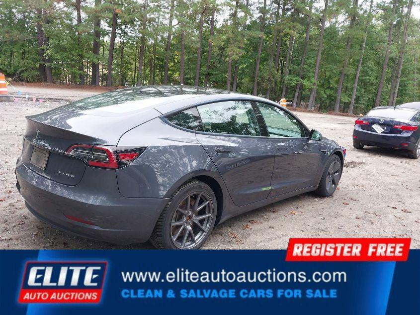 used 2022 Tesla Model 3 car, priced at $9,750