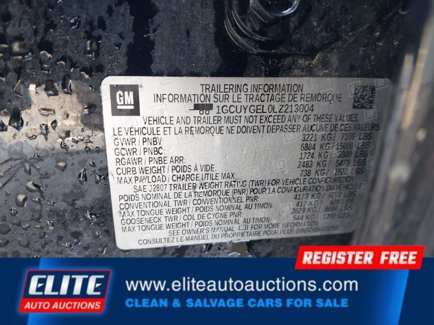 used 2020 Chevrolet Silverado 1500 car