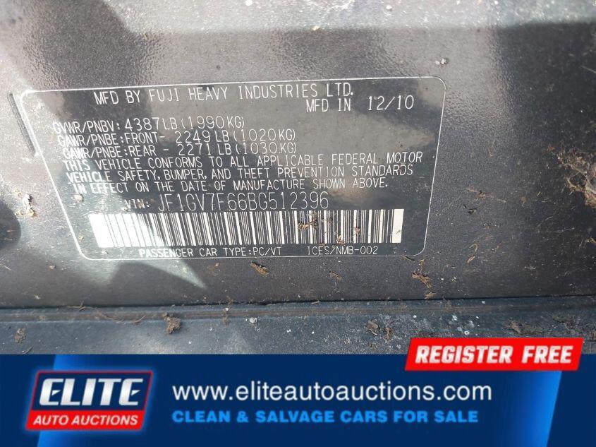 used 2011 Subaru Impreza car, priced at $3,000