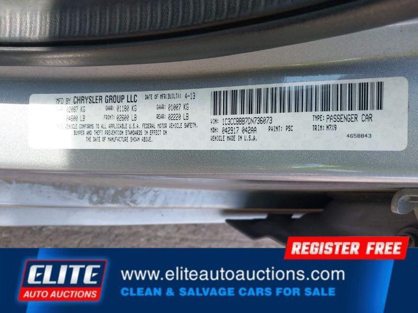 used 2013 Chrysler 200 car, priced at $1,287