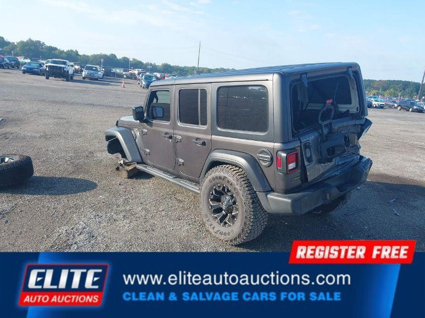 used 2022 Jeep Wrangler Unlimited car, priced at $13,225