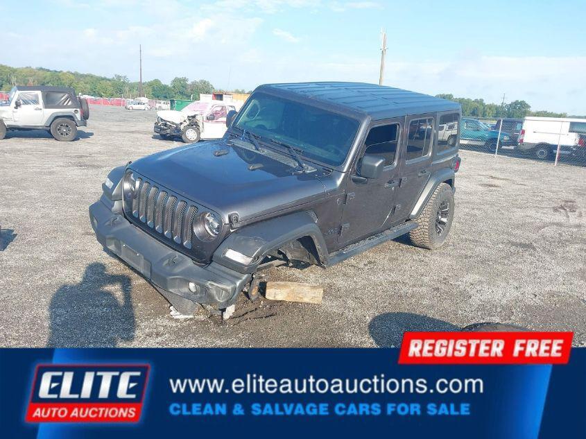 used 2022 Jeep Wrangler Unlimited car, priced at $13,225