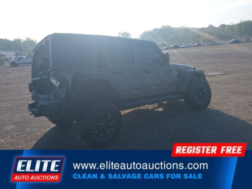 used 2022 Jeep Wrangler Unlimited car, priced at $13,225