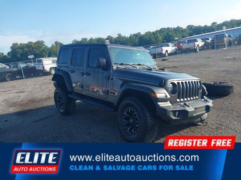 used 2022 Jeep Wrangler Unlimited car, priced at $13,225