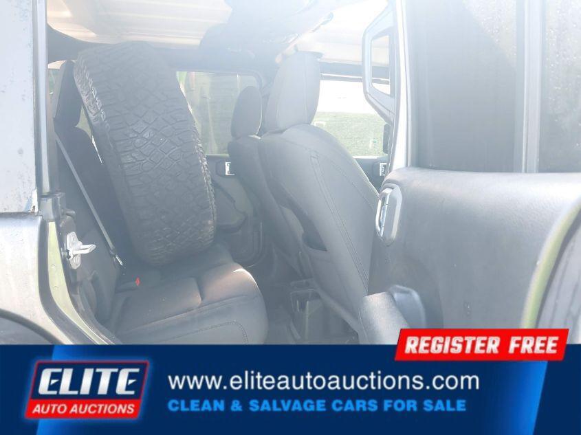 used 2022 Jeep Wrangler Unlimited car, priced at $13,225