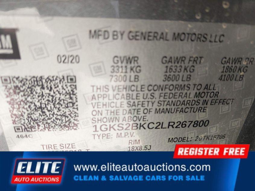 used 2020 GMC Yukon car