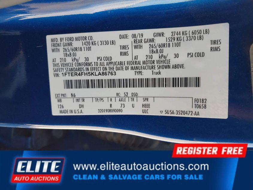 used 2019 Ford Ranger car