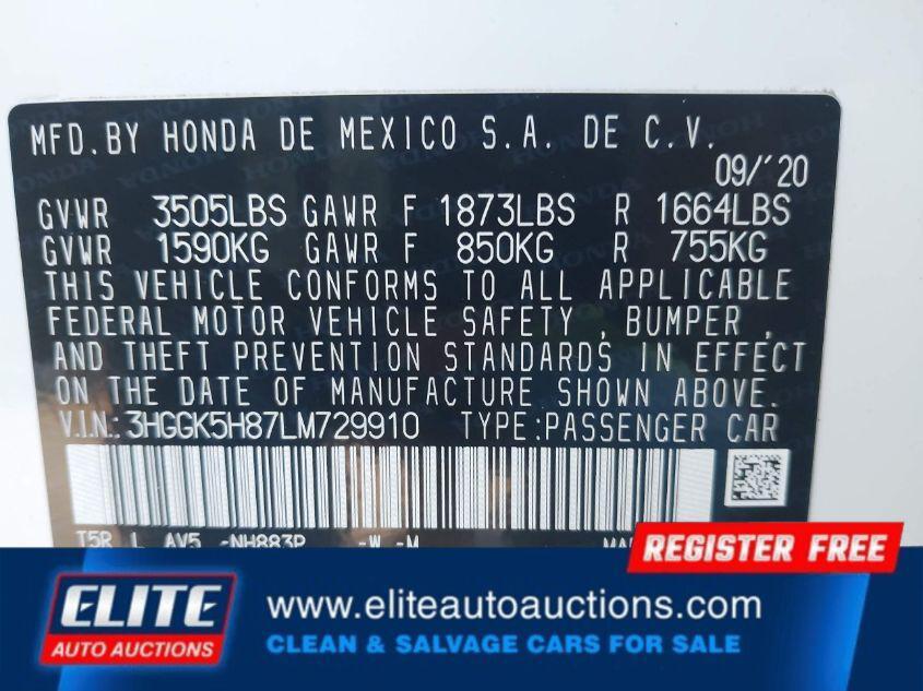 used 2020 Honda Fit car, priced at $8,025