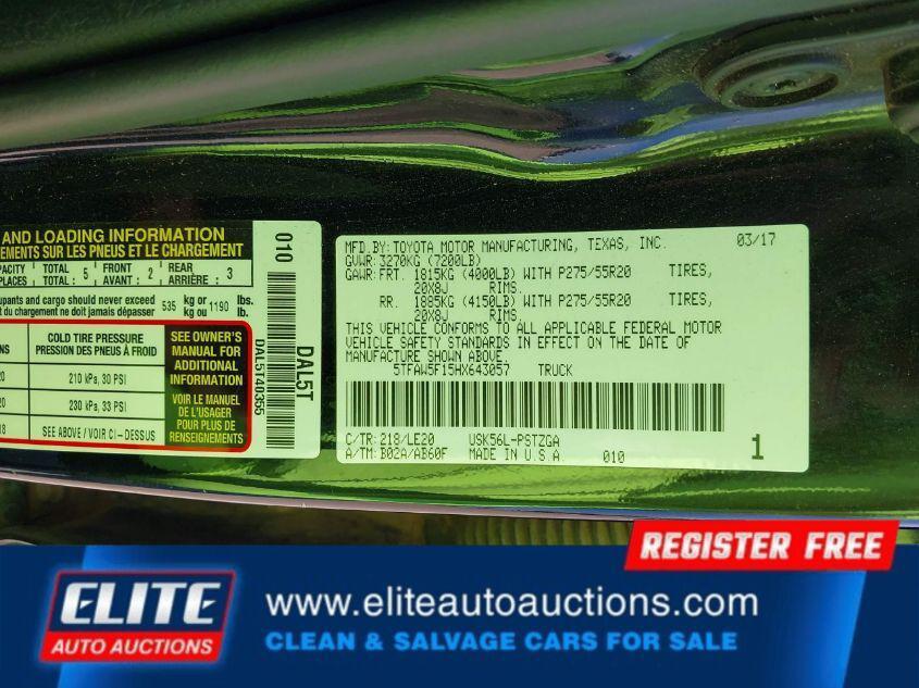 used 2017 Toyota Tundra car